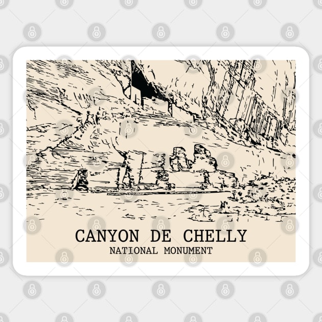 Canyon de Chelly National Monument Sticker by Lakeric